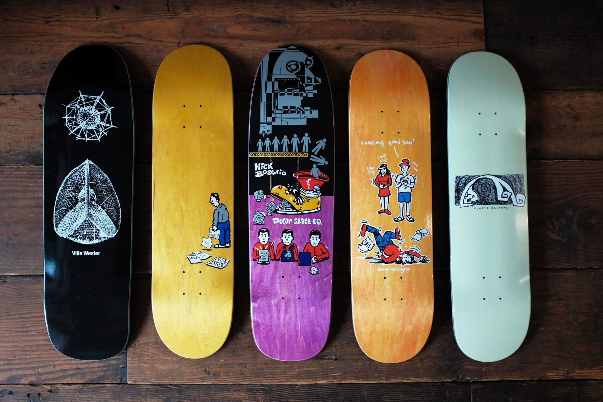 Polar Skate Co. New boards & Jamie Platt Pro debut : KUKUNOCHI SKATE DIST.